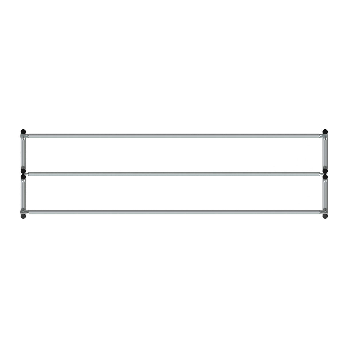 J-Frame Galvanized Bike Rack - Double Sided