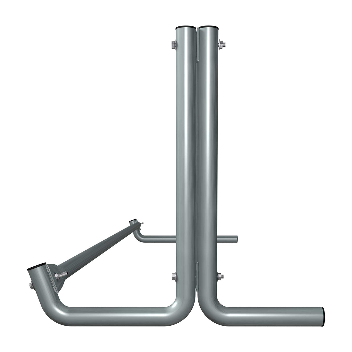 J-Frame Galvanized Bike Rack - Single Sided