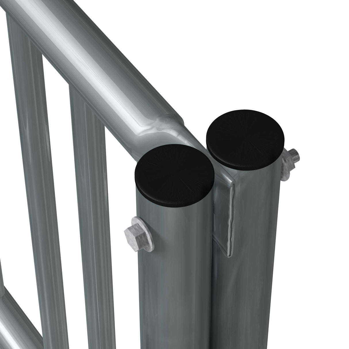 J-Frame Galvanized Bike Rack - Single Sided