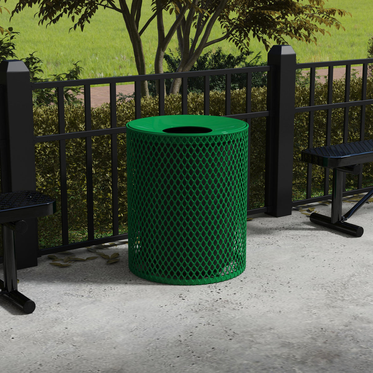 Quick Ship 32EXPLNSML 32 Gal. Expanded Receptacle