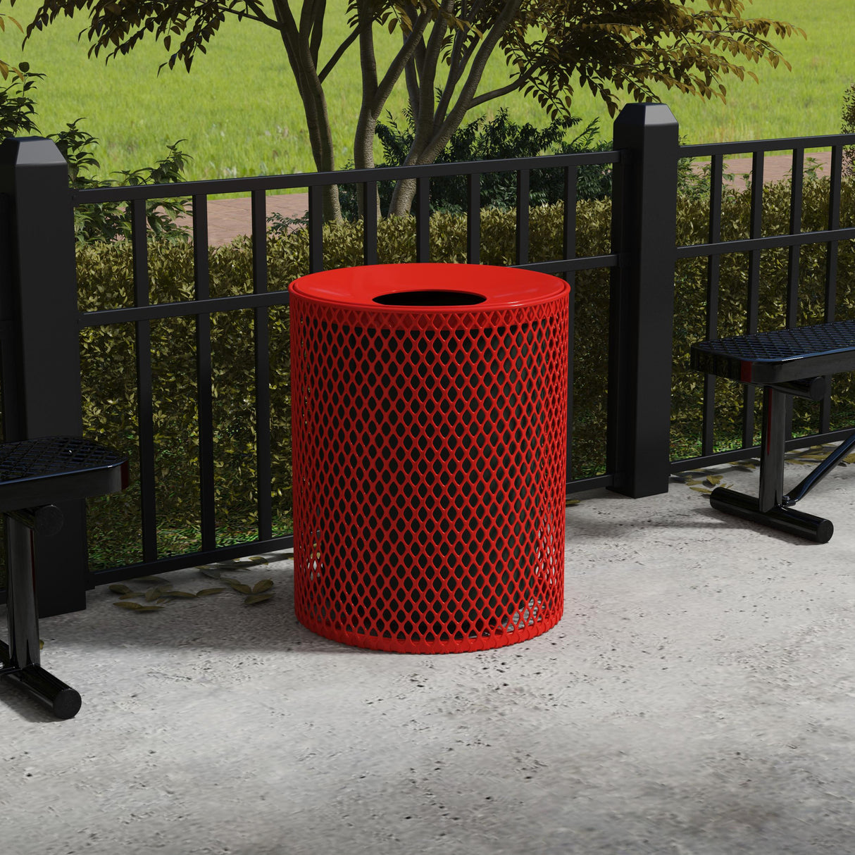 Quick Ship 32EXPLNSML 32 Gal. Expanded Receptacle