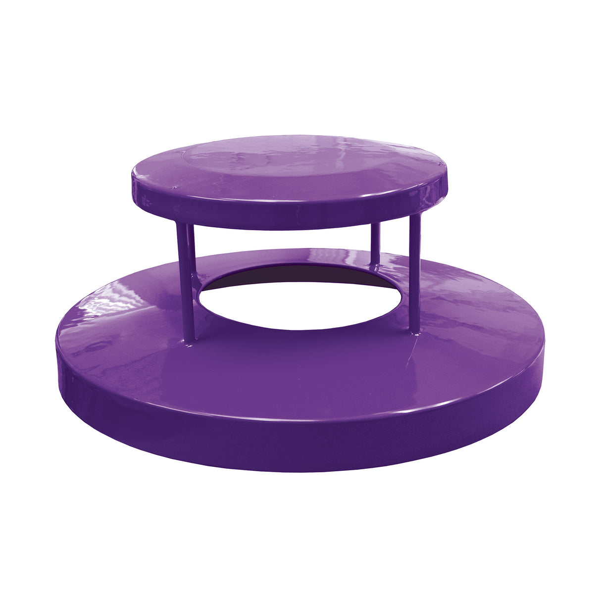 Dome Bonnet Lid For 32 Gal. Receptacles