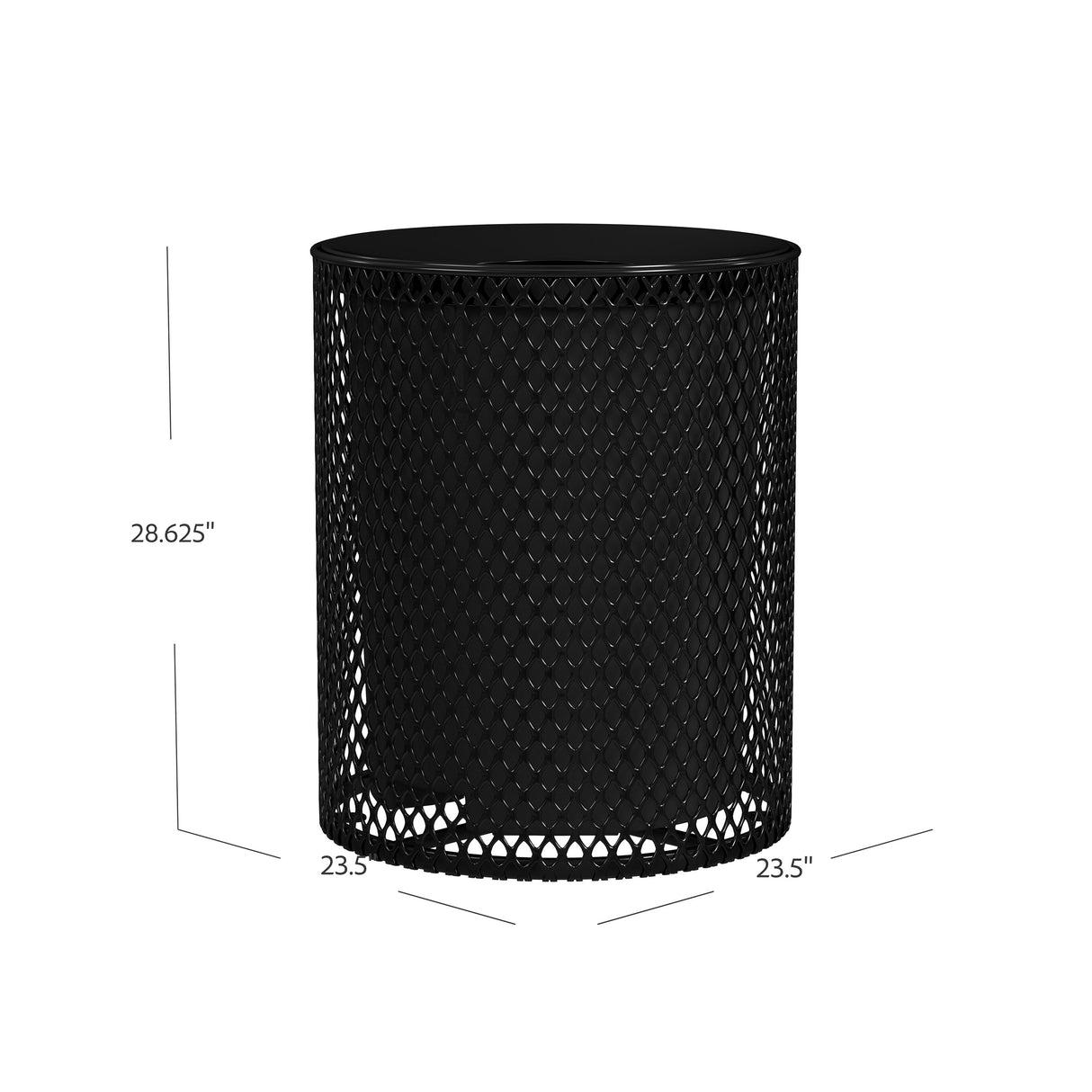 Quick Ship 32EXPLNSML 32 Gal. Expanded Receptacle