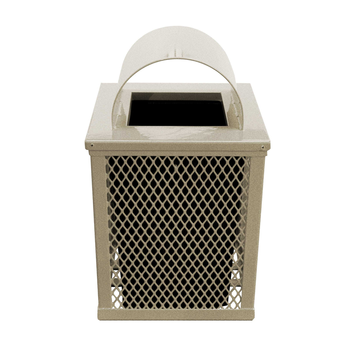 32 Gallon Square Expanded Receptacle