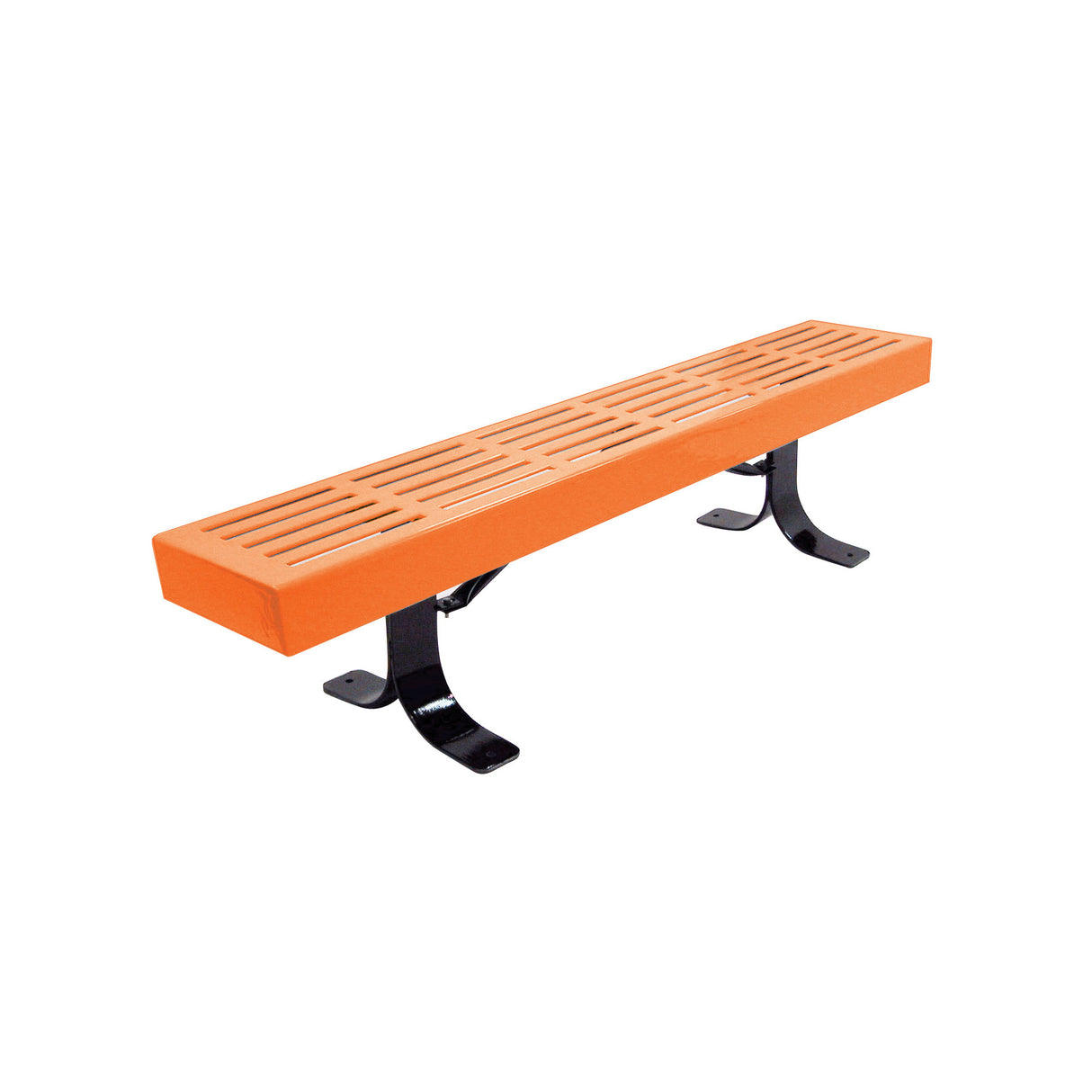 Slatted Bench Without Back