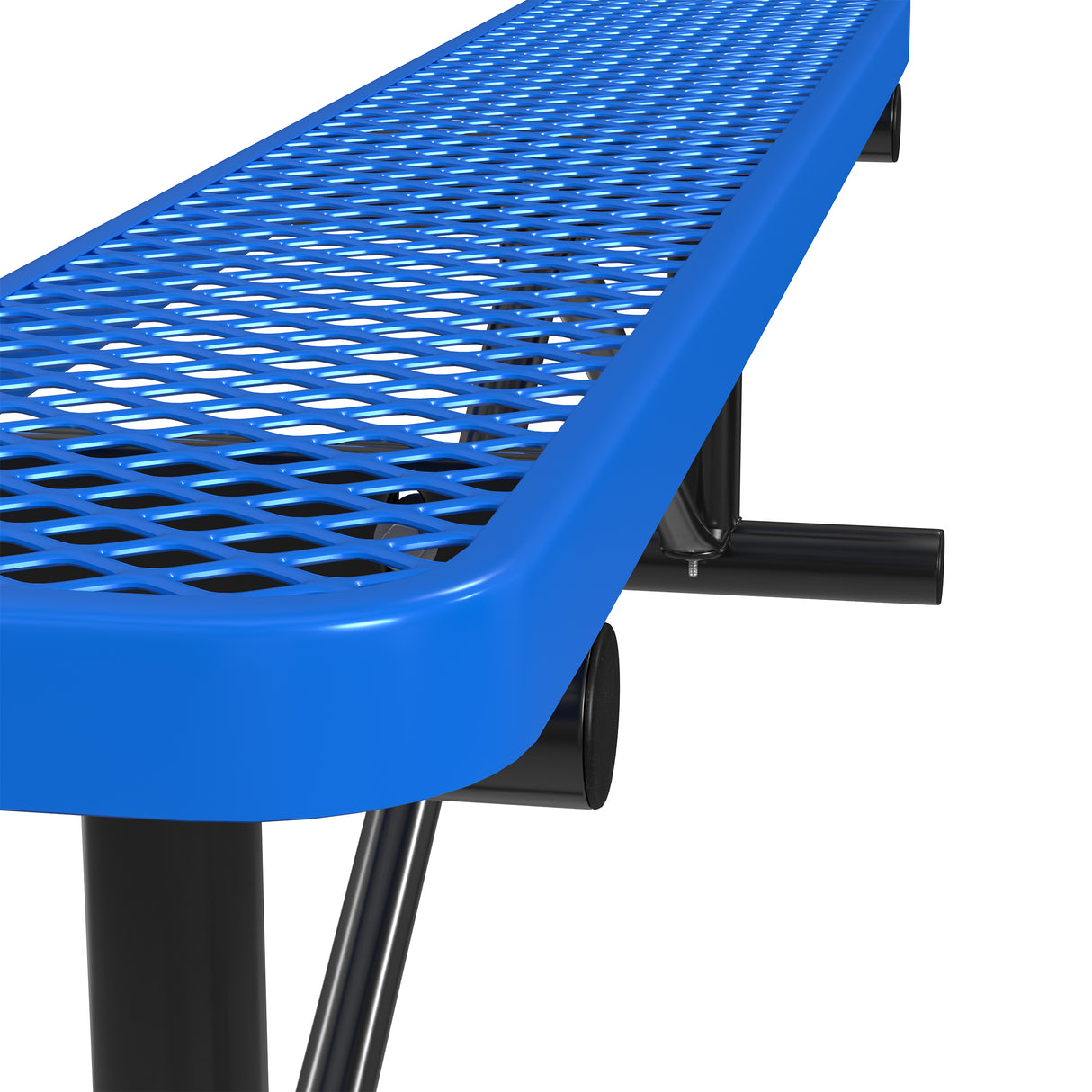 Quick Ship B6XPP 6 foot Expanded Backless Bench