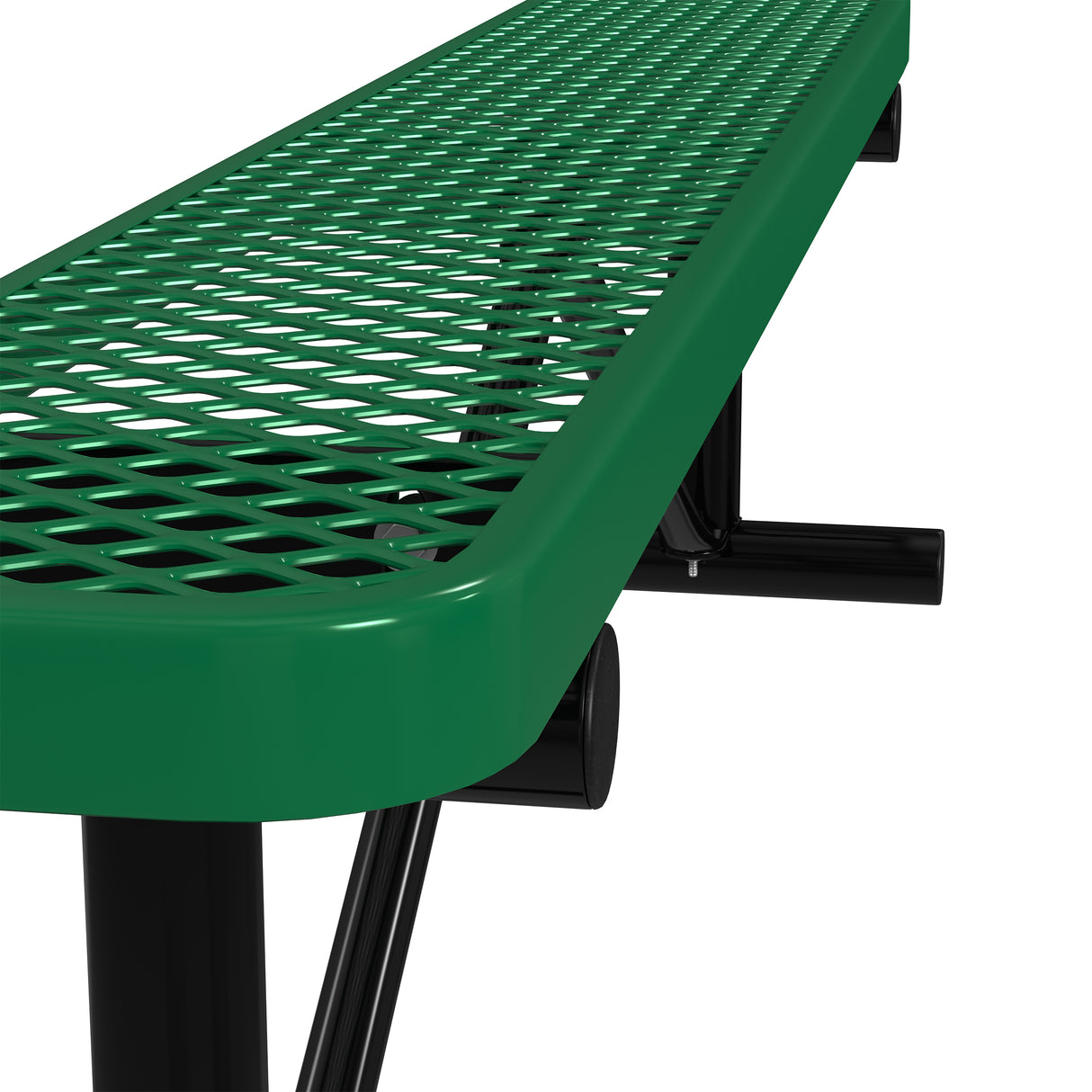 Quick Ship B6XPP 6 foot Expanded Backless Bench