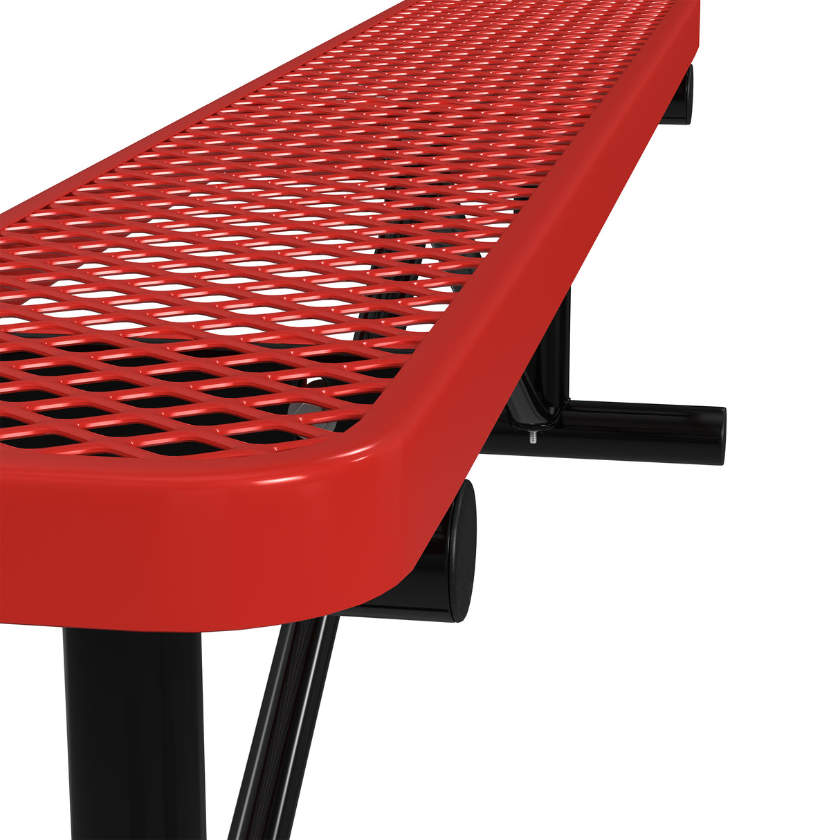 Quick Ship B6XPP 6 foot Expanded Backless Bench
