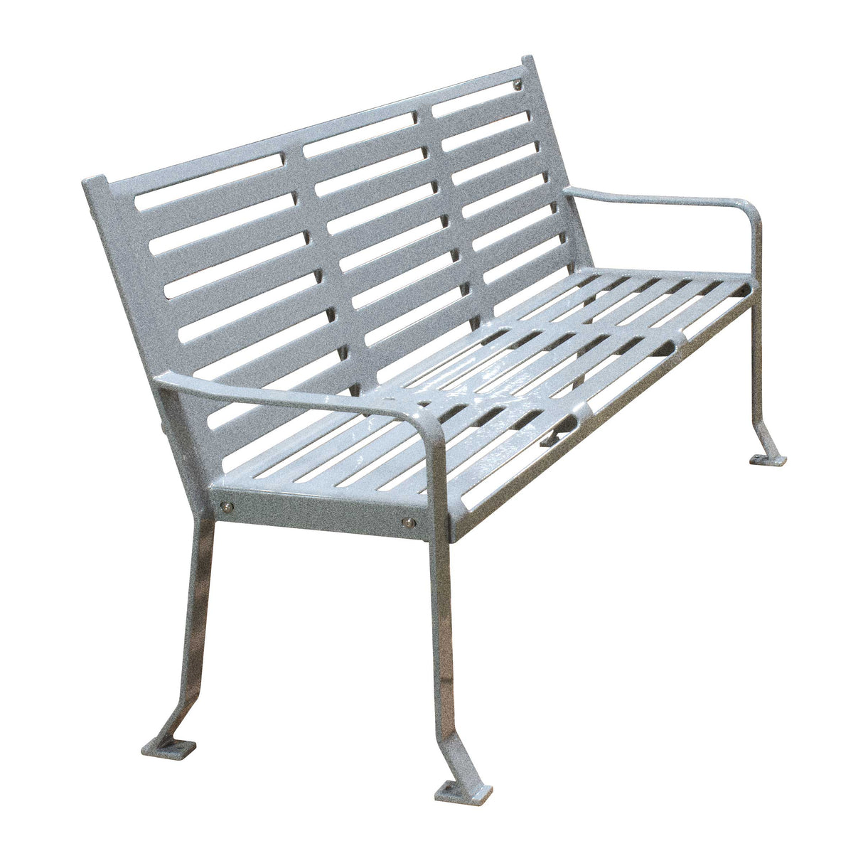 Horizontal Slatted Bench