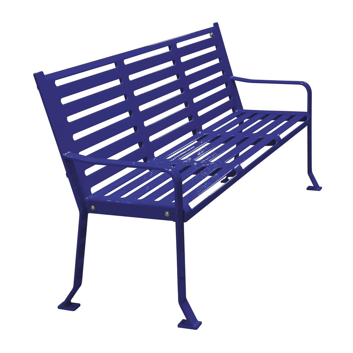 Horizontal Slatted Bench