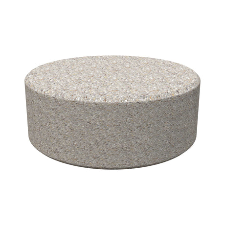 LCH-B5748 48" round getzen concrete campus bench - SB1 finish
