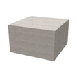 LCH-B5630 30" square getzen concrete campus bench - SB6 finish