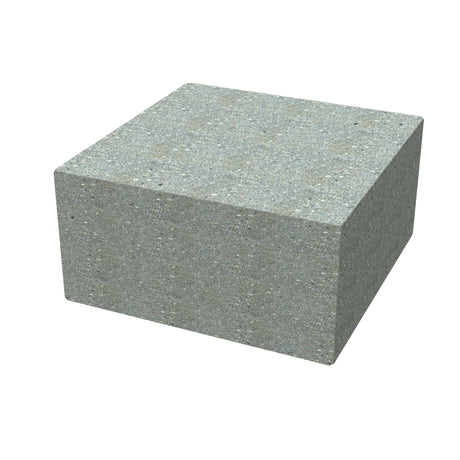 LCH-B5636 36" square getzen campus bench - french grey finish