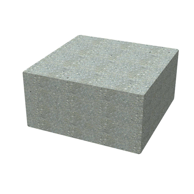 LCH-B5636 36" square getzen campus bench - french grey finish