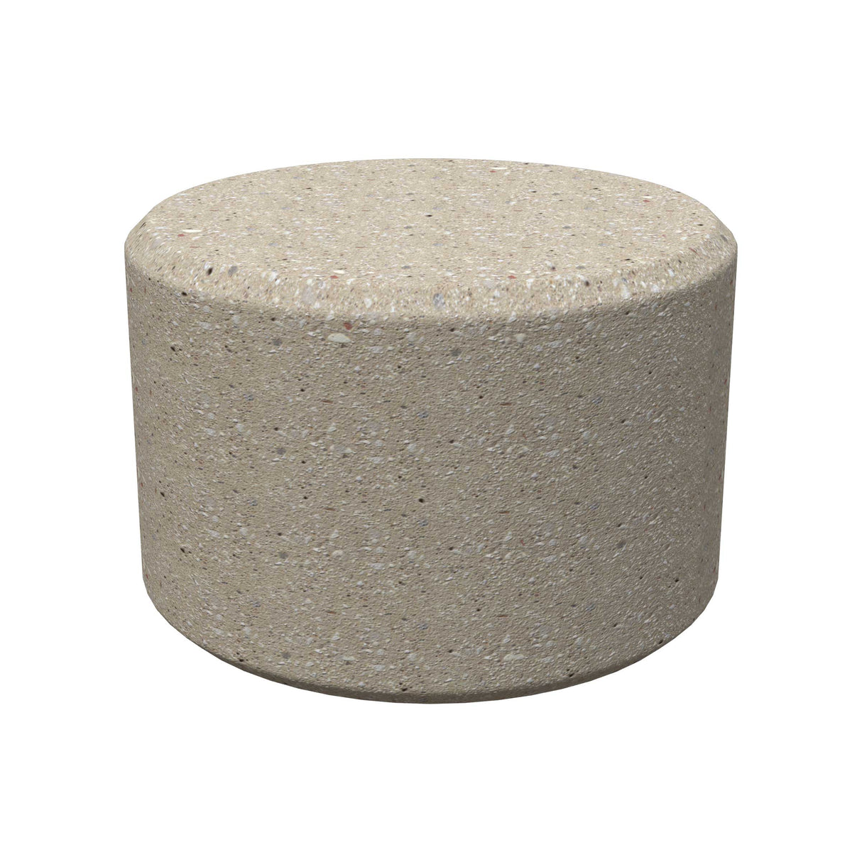 LCH-B5726 26" round getzen concrete bench - SB2 finish