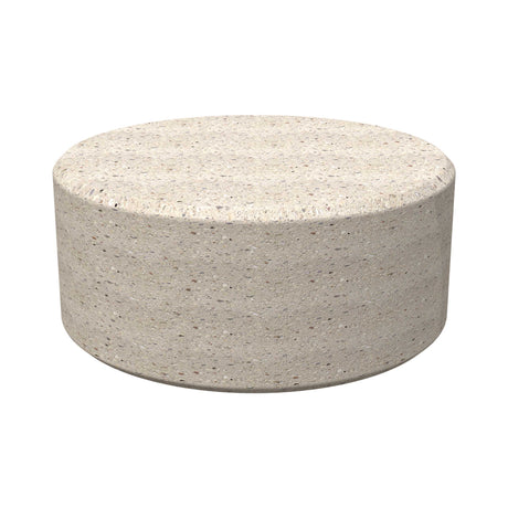 LCH-B5742 42" round getzen concrete campus bench - SB9 finish
