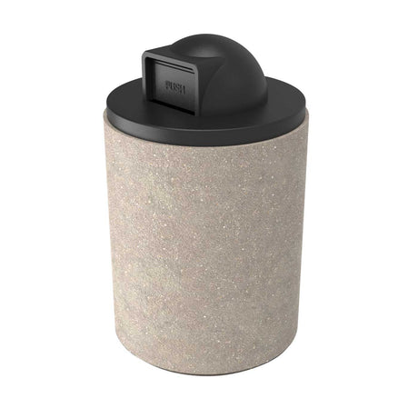 31 Gal. Getzen Concrete Receptacle With Plastic Dome Lid