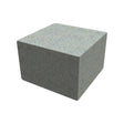 LCH-B5624 getzen square concrete campus bench - french grey finish