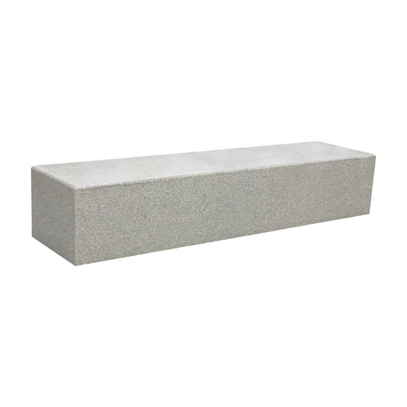 LCH-B56722418 getzen rectangular concrete campus bench - SB7 finish