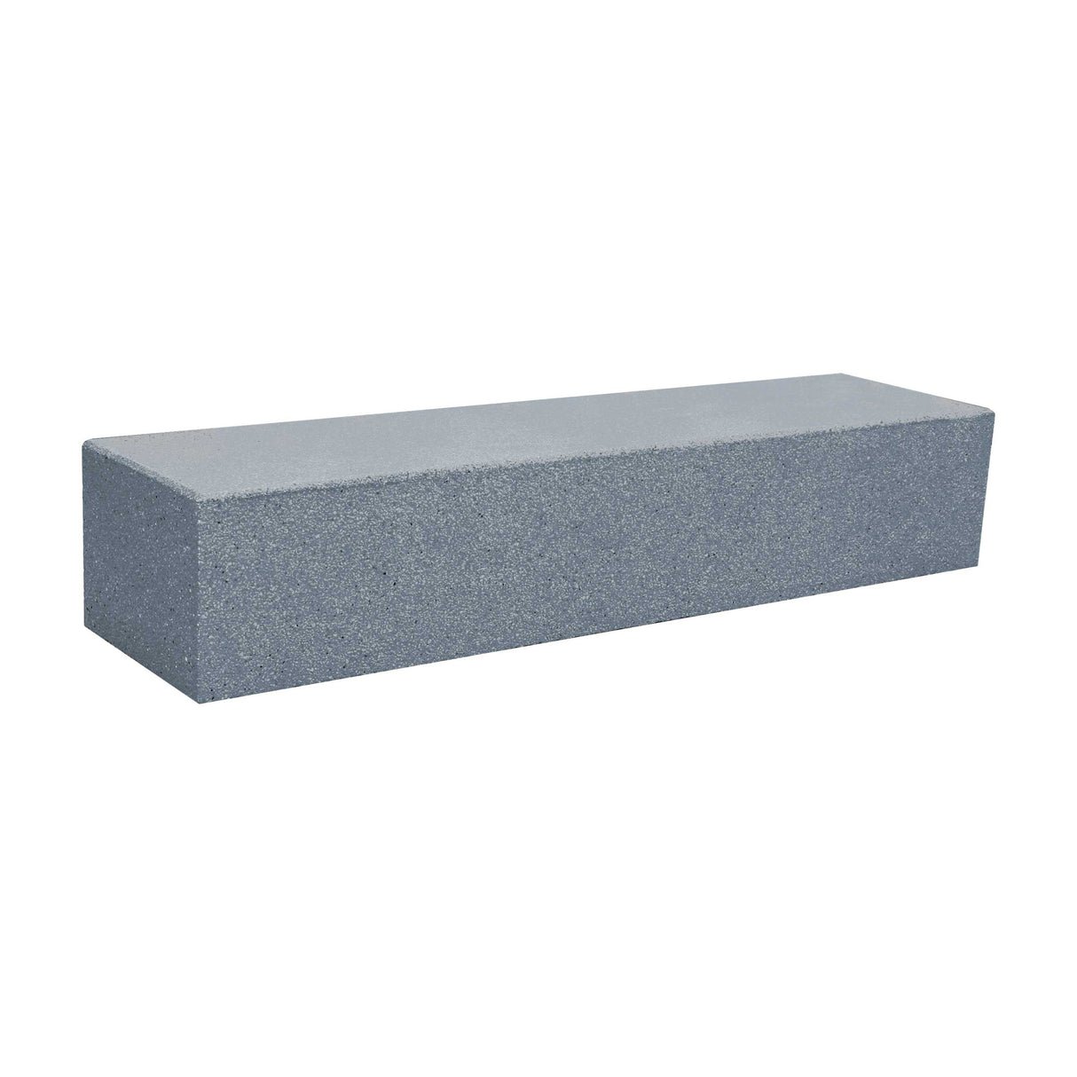LCH-B56722418 getzen rectangular concrete campus bench - SB8 finish