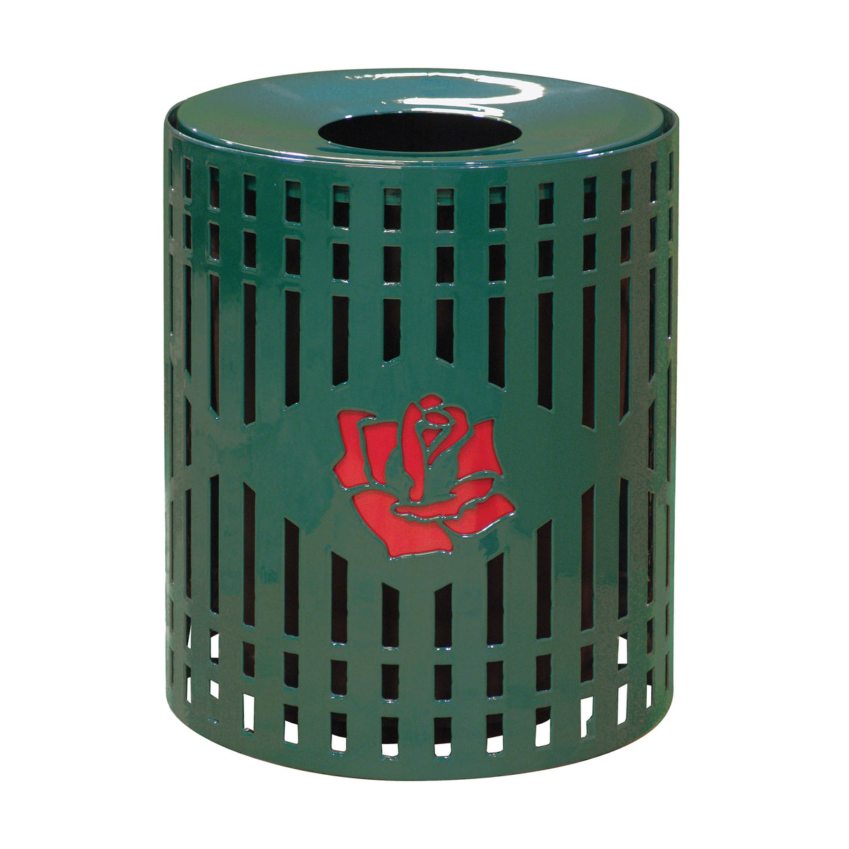 32 Gallon Personalized Multicolor Diamond Receptacle