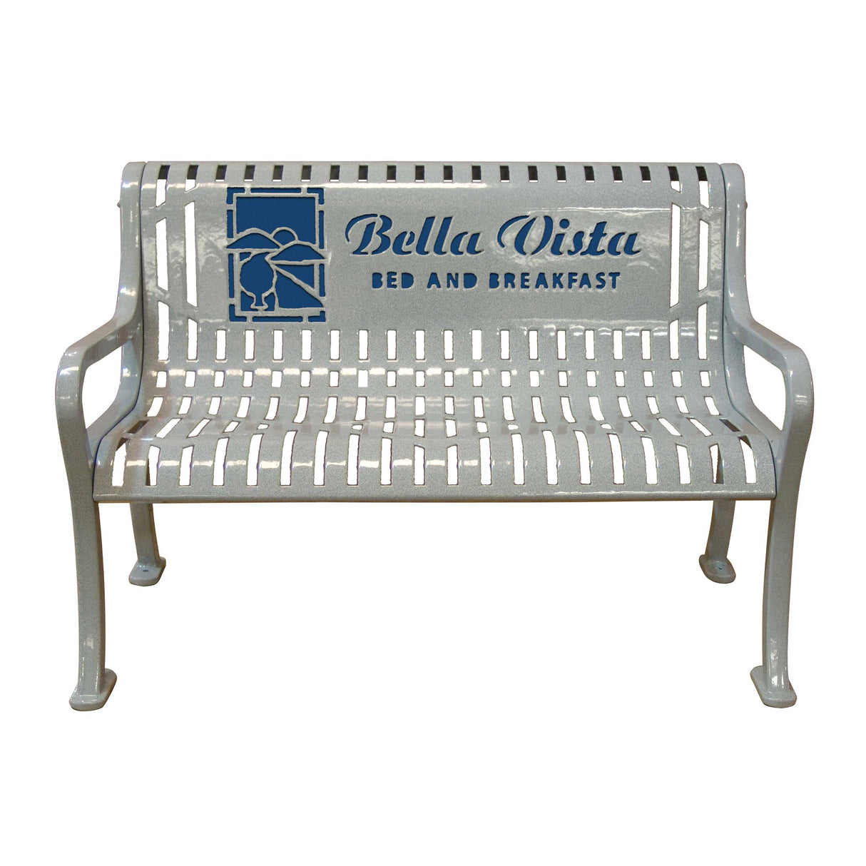 Multicolor Personalized Diamond Pattern Bench