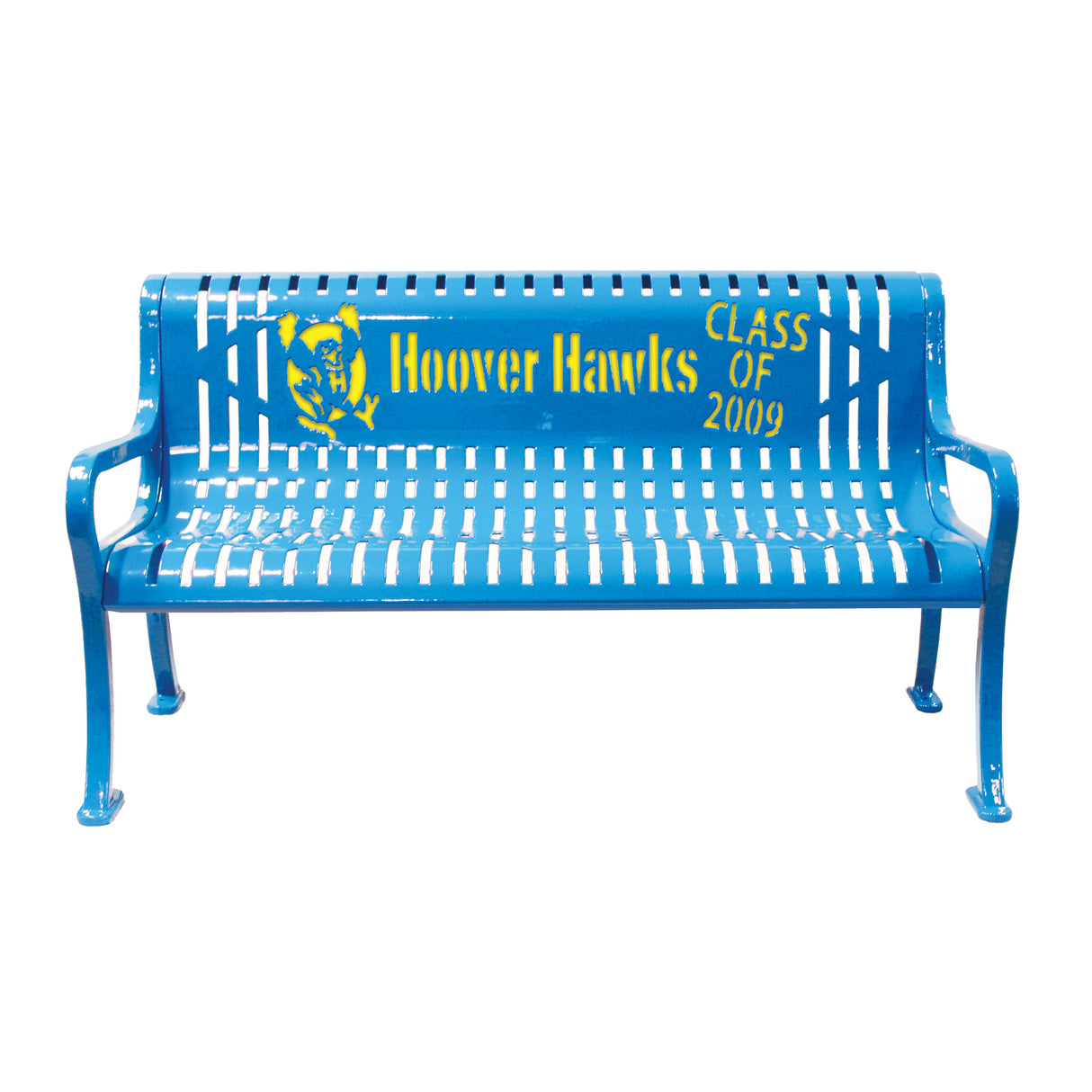Multicolor Personalized Diamond Pattern Bench