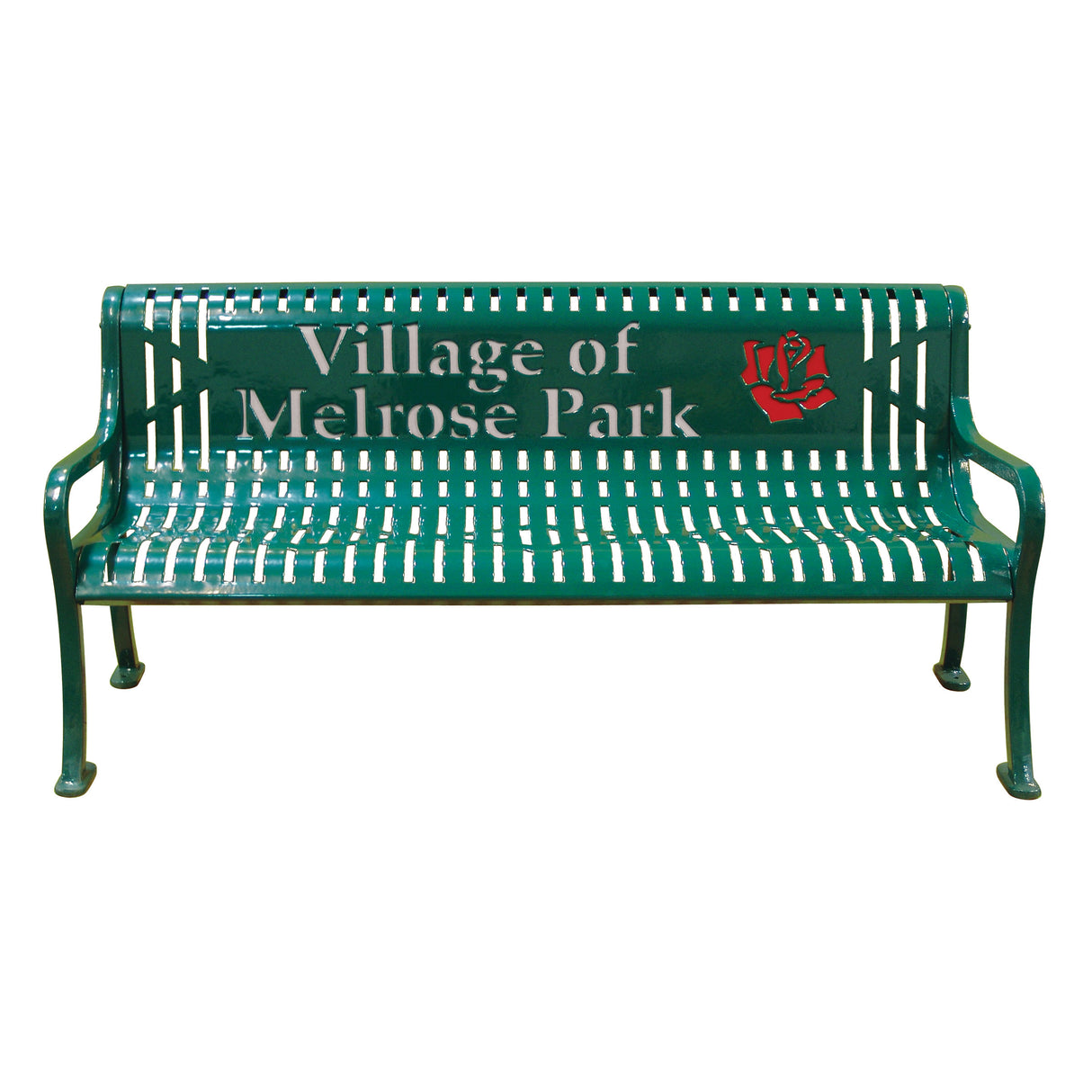 Multicolor Personalized Diamond Pattern Bench