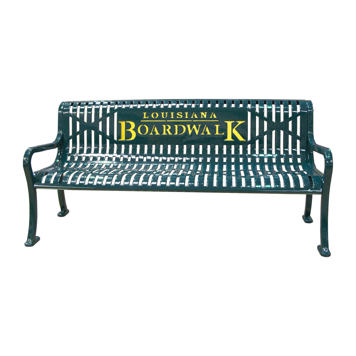 Multicolor Personalized Diamond Pattern Bench