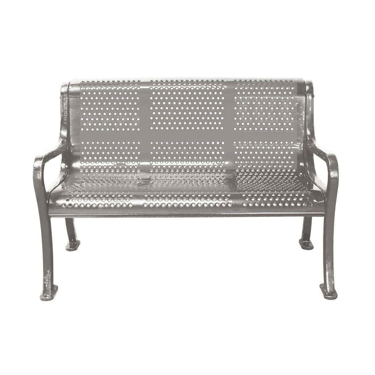 Roll Formed Perforated Bench