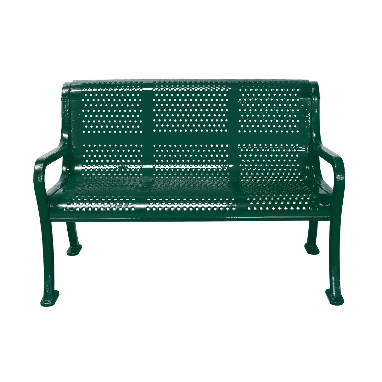 Roll Formed Perforated Bench