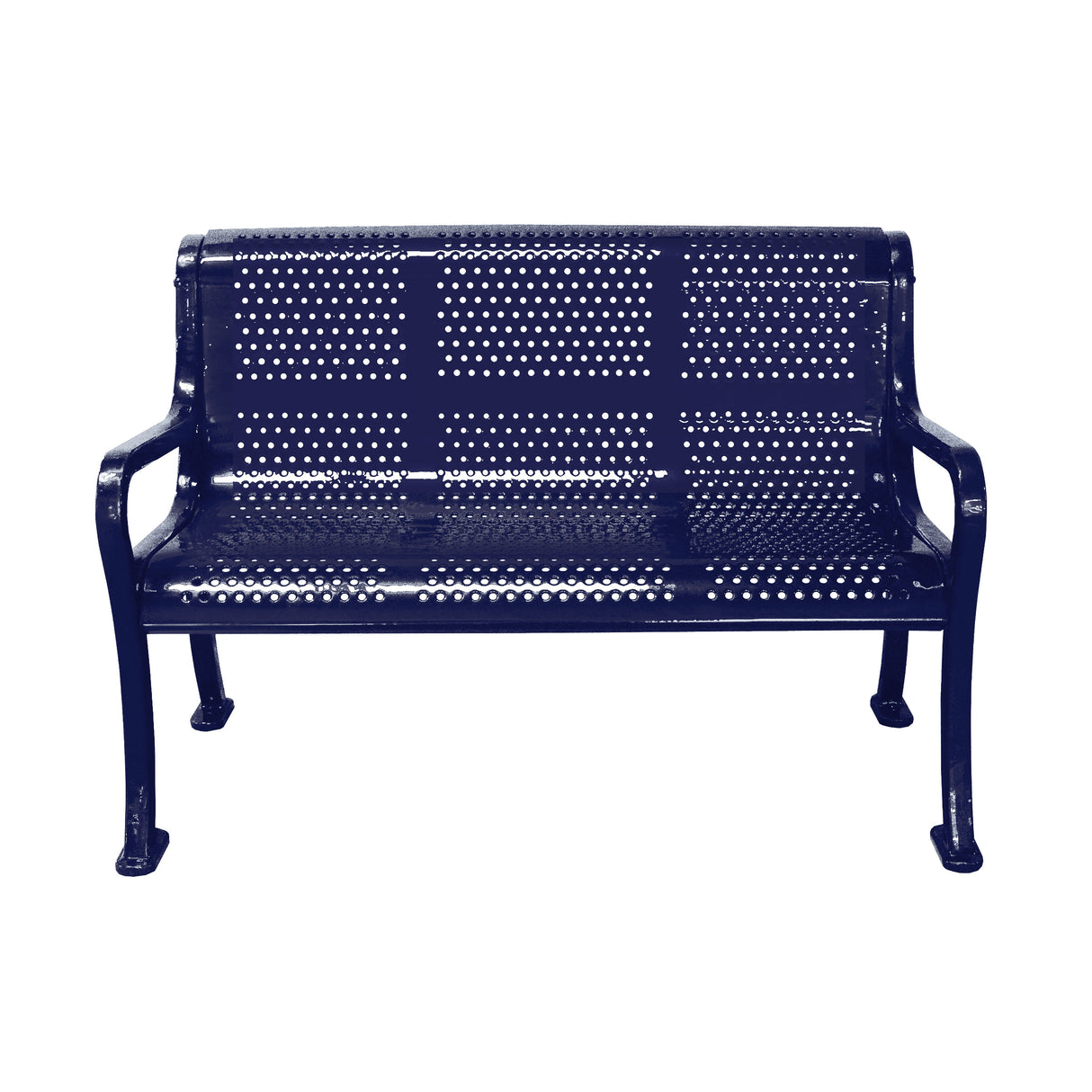 Roll Formed Perforated Bench