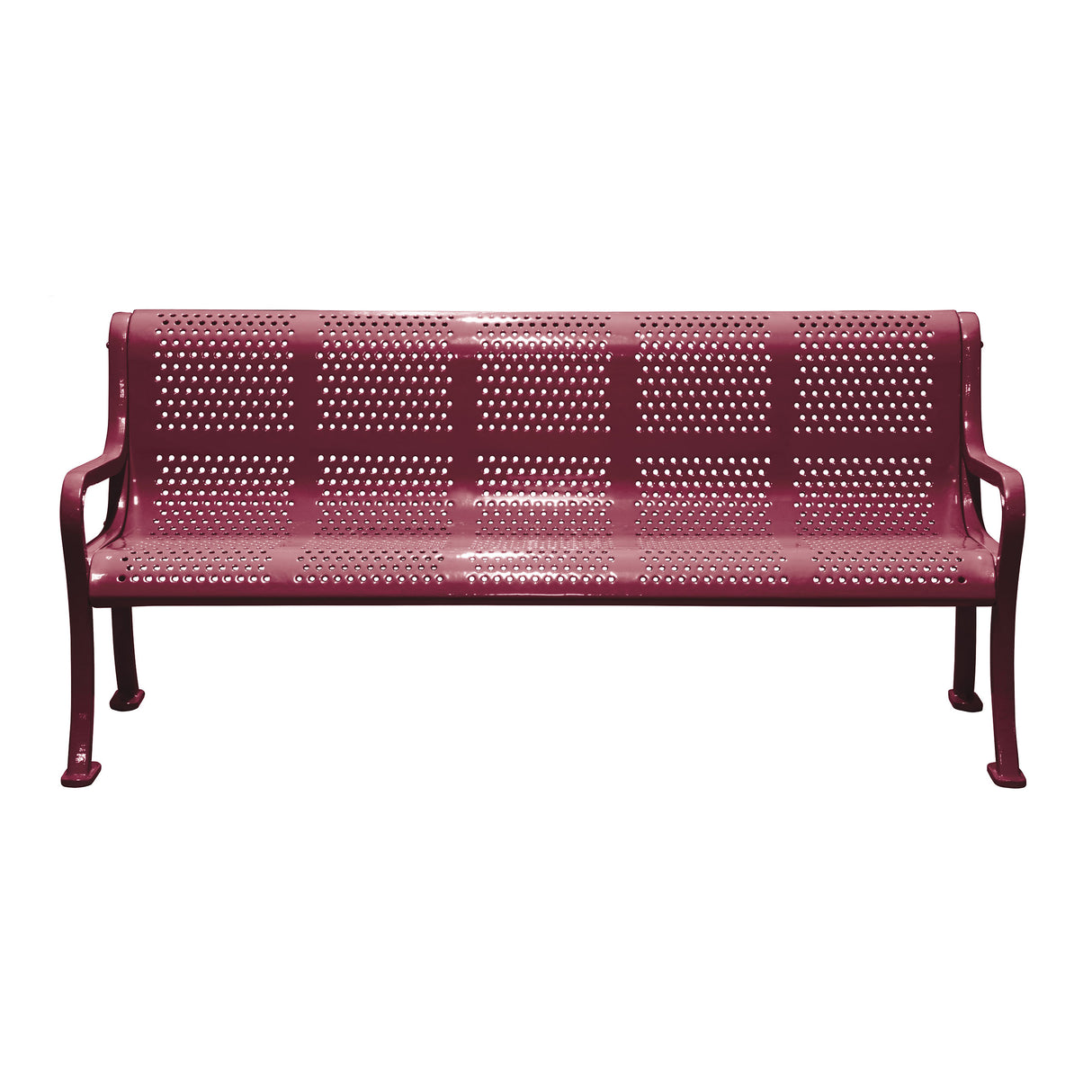 Roll Formed Perforated Bench
