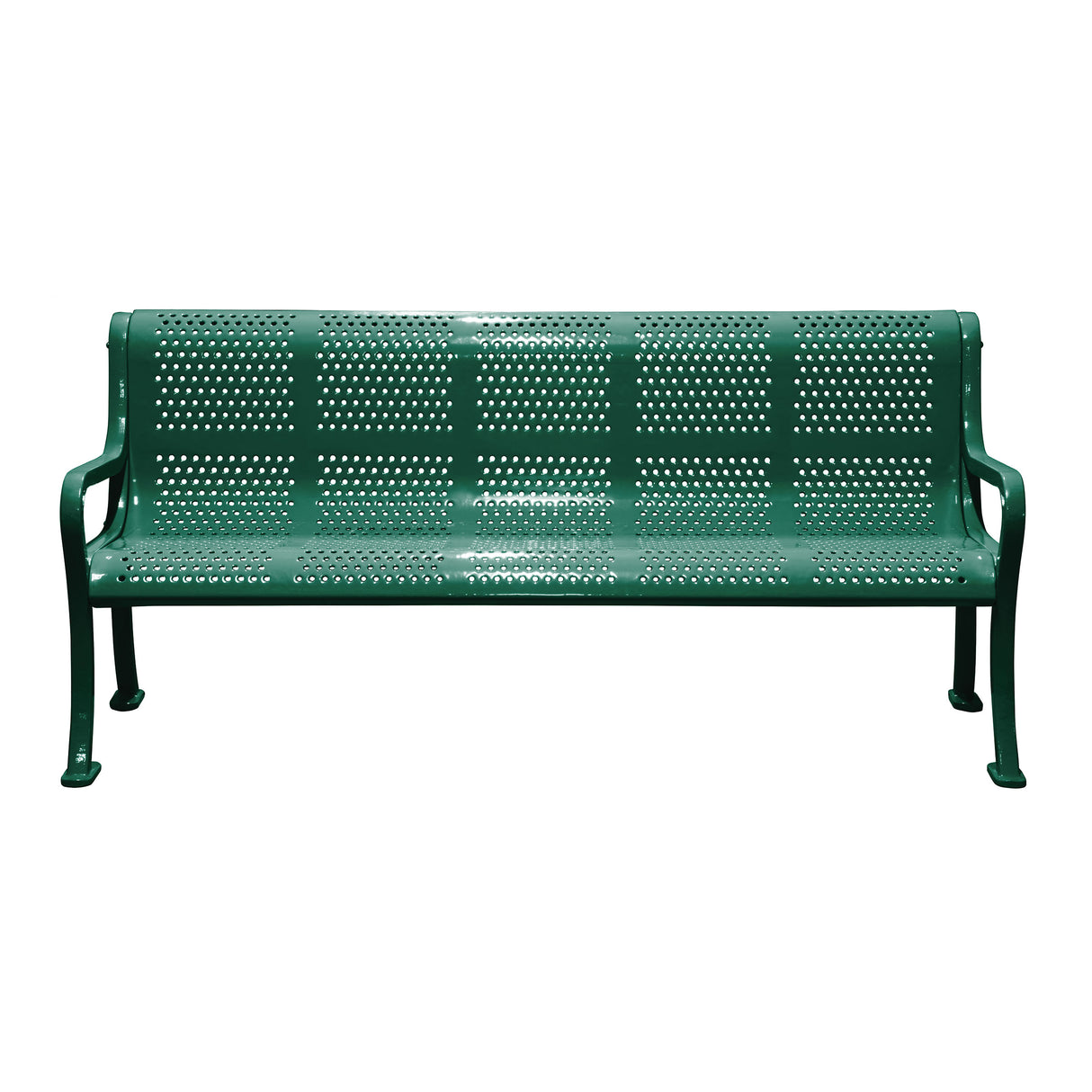Roll Formed Perforated Bench