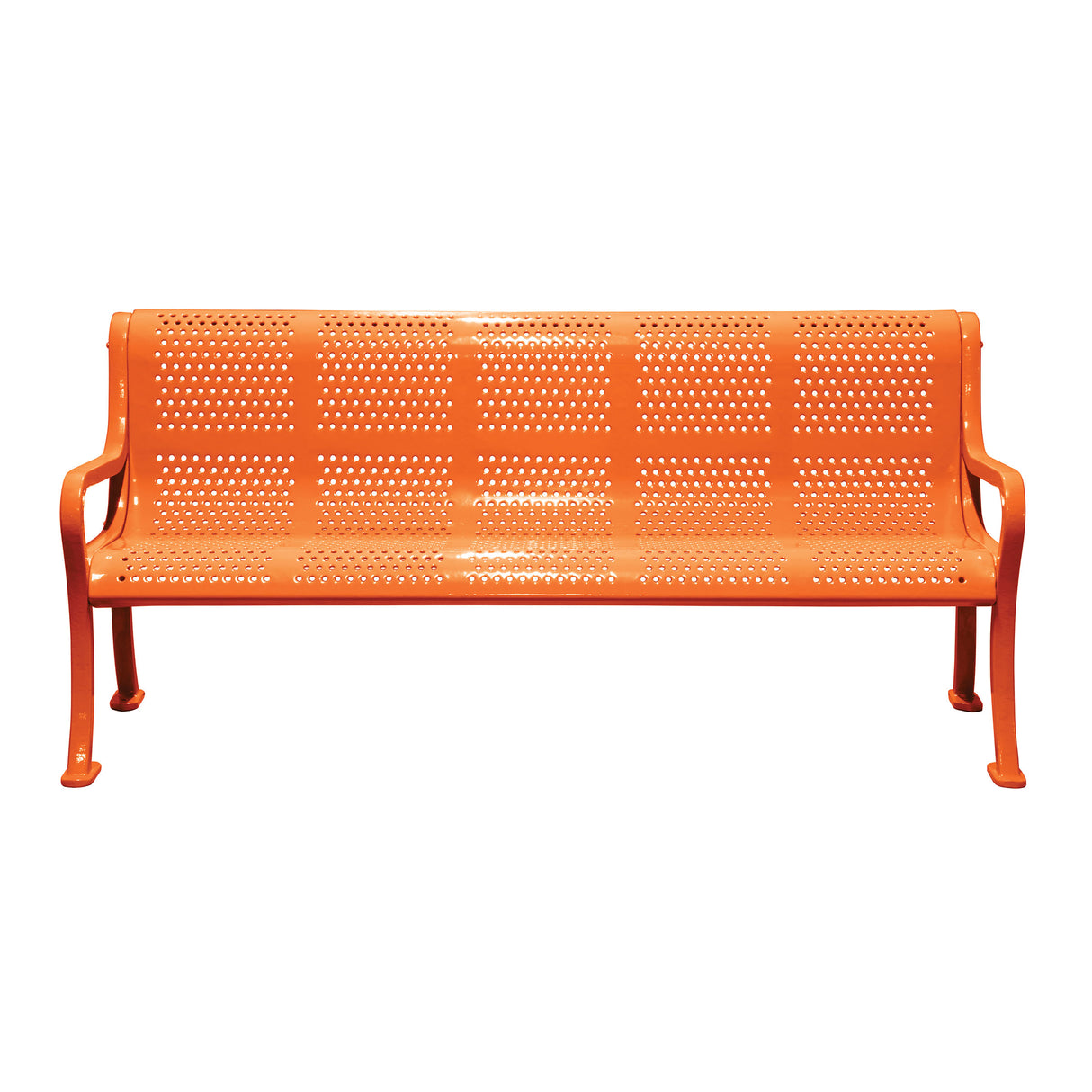 Roll Formed Perforated Bench