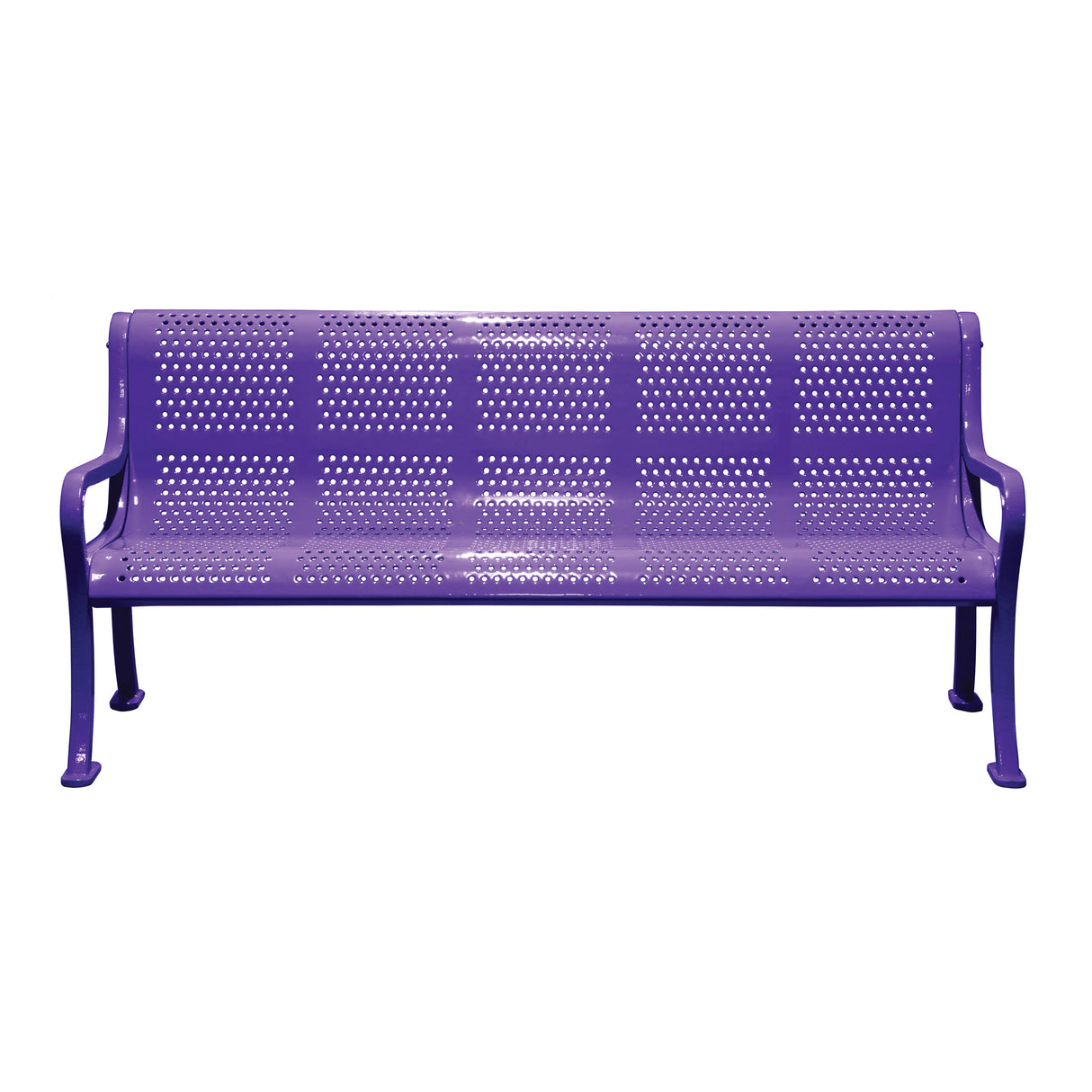 Roll Formed Perforated Bench