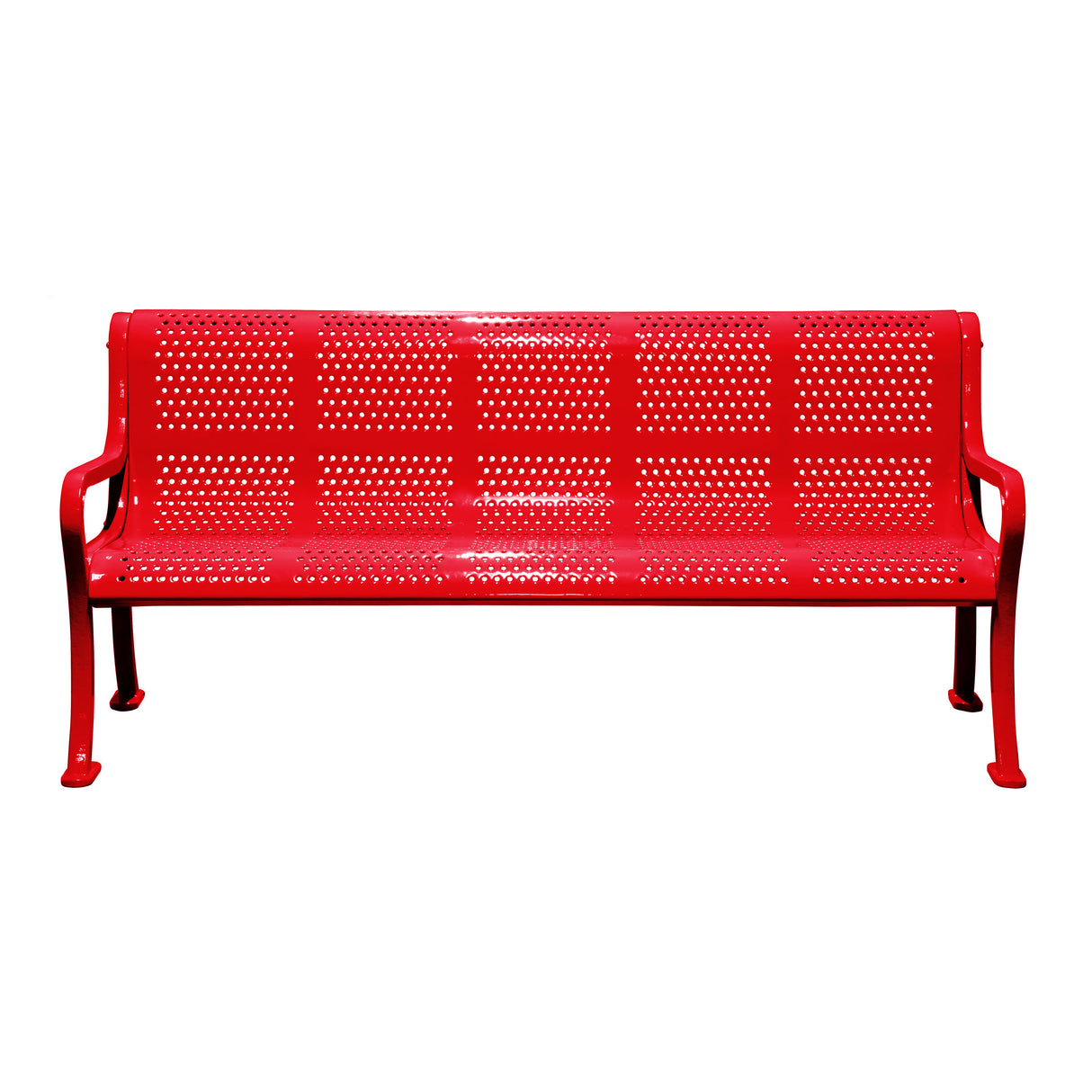 Roll Formed Perforated Bench