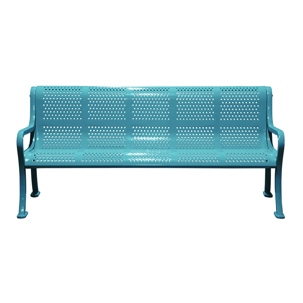 Roll Formed Perforated Bench