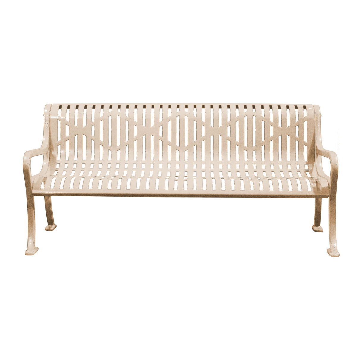 Roll Formed Diamond Benches