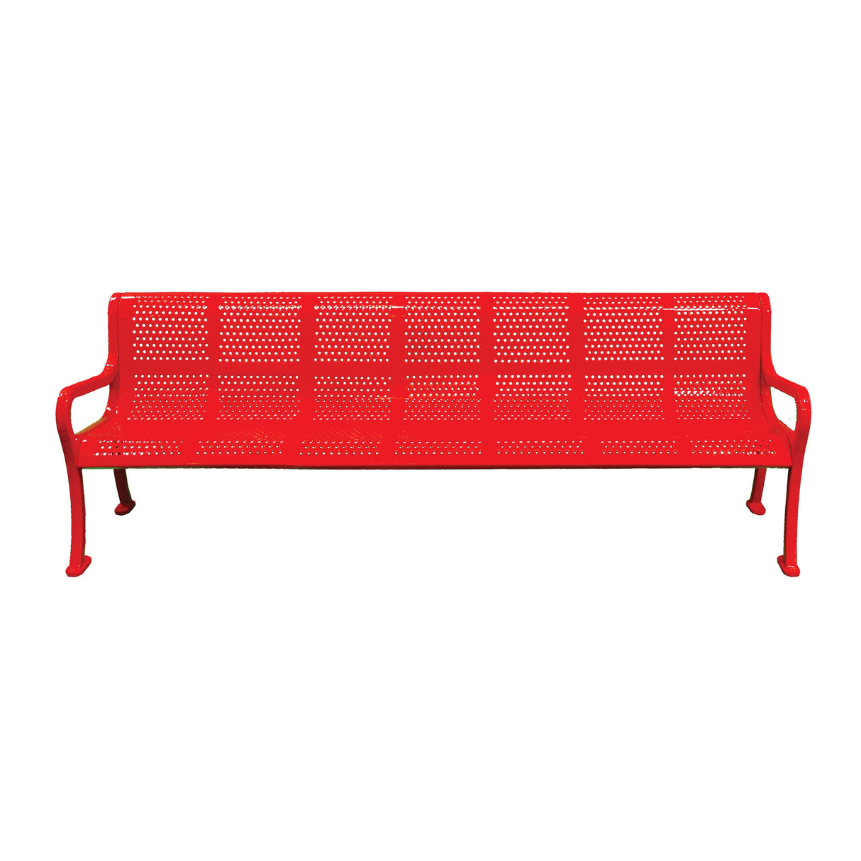 Roll Formed Perforated Bench