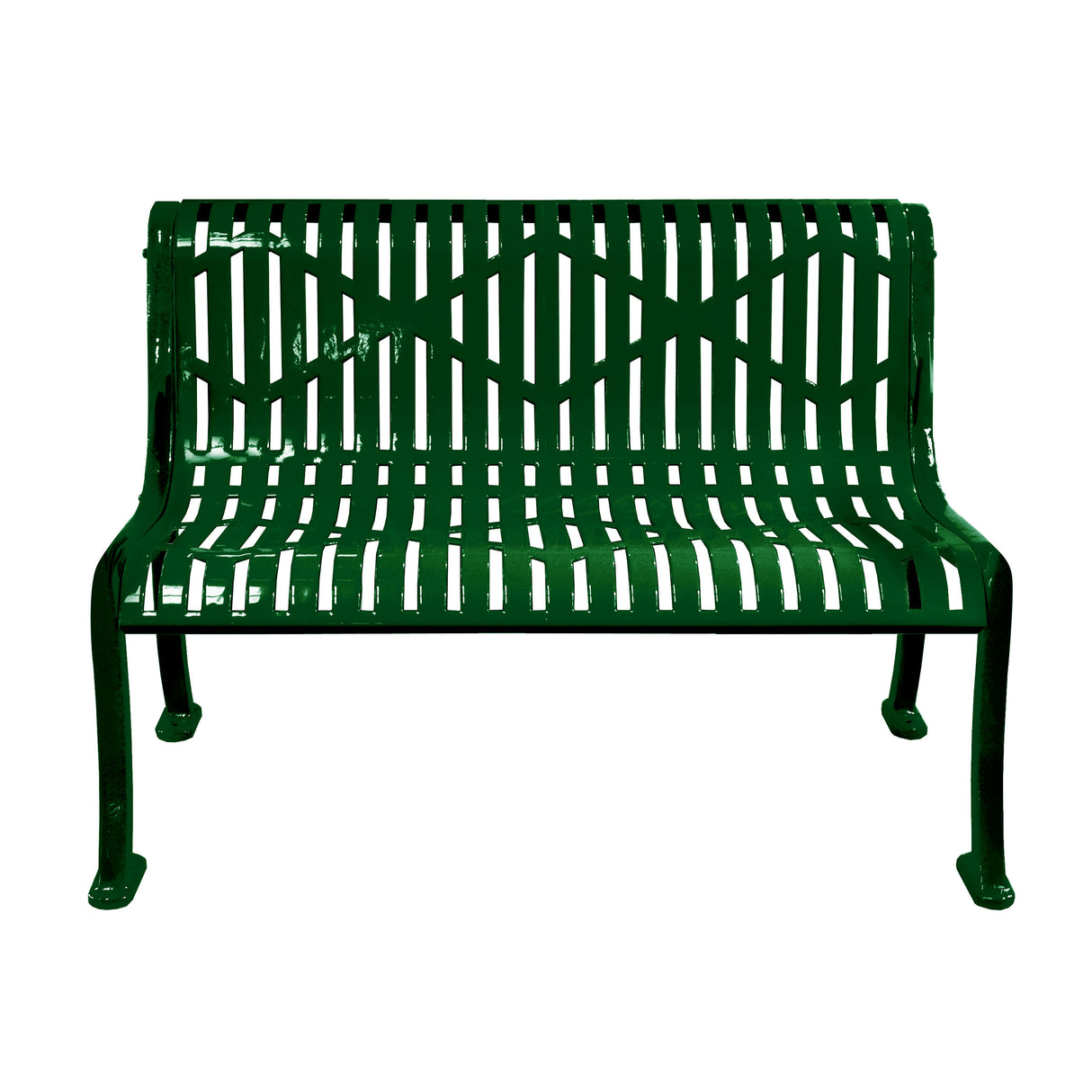 Armless Roll Formed Diamond Bench