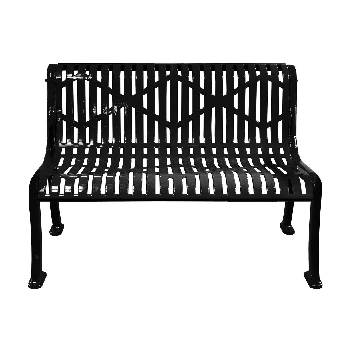 Armless Roll Formed Diamond Bench