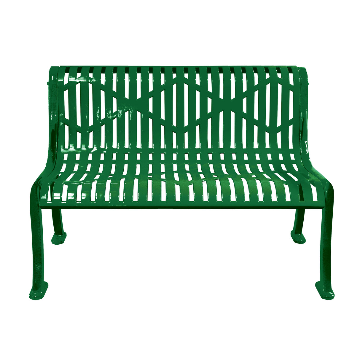 Armless Roll Formed Diamond Bench