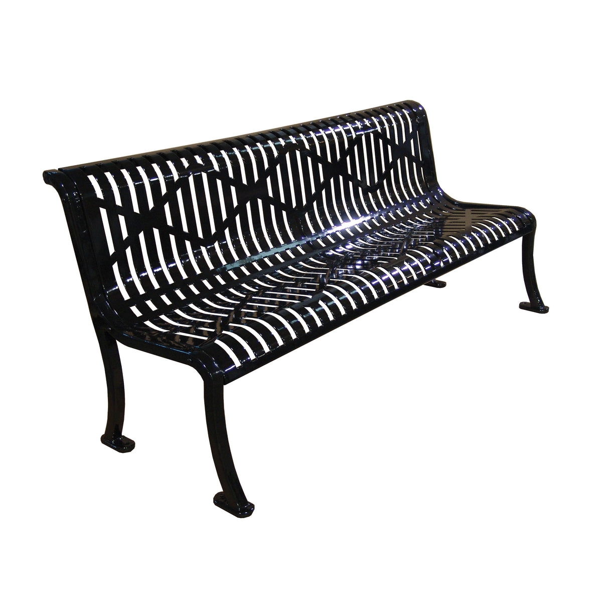 Armless Roll Formed Diamond Bench