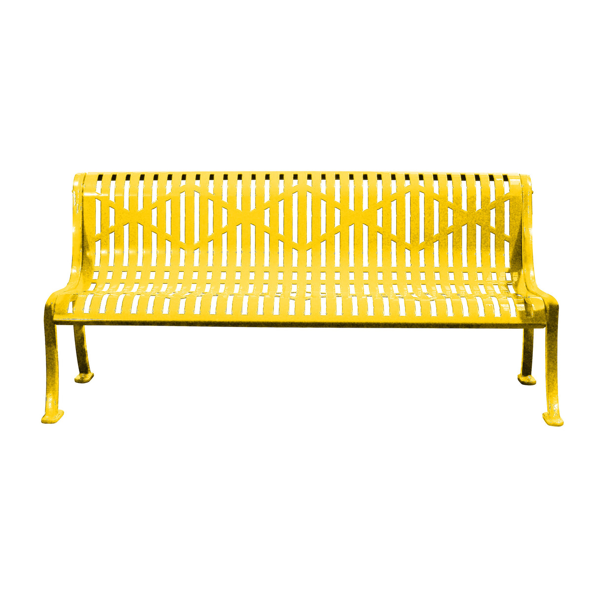 Armless Roll Formed Diamond Bench