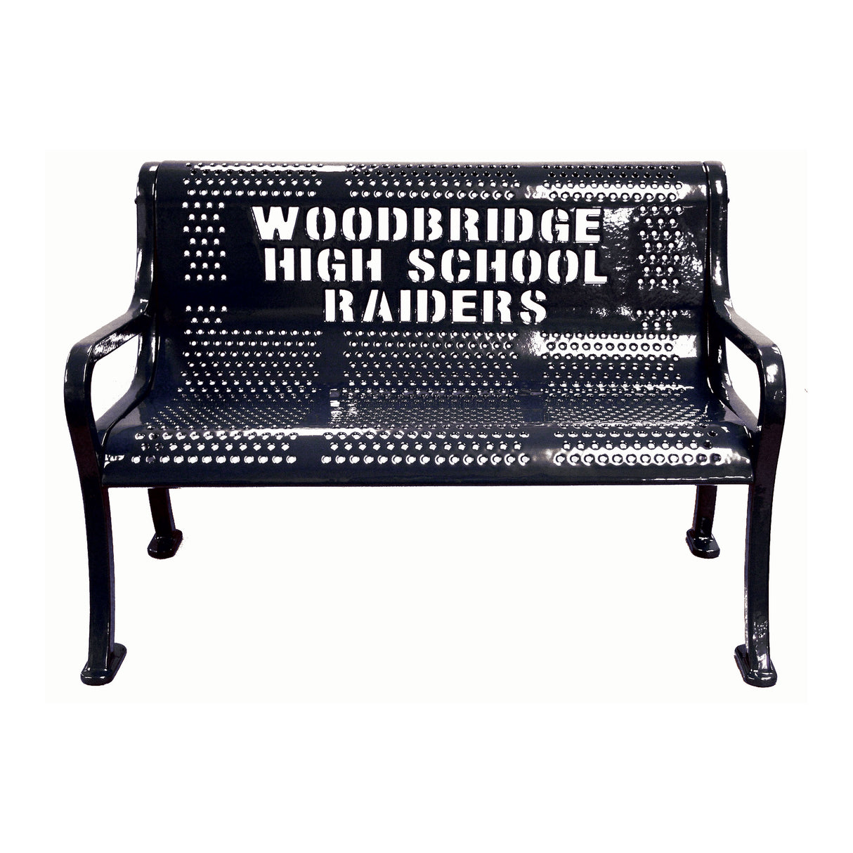 Personalized Perforated Bench