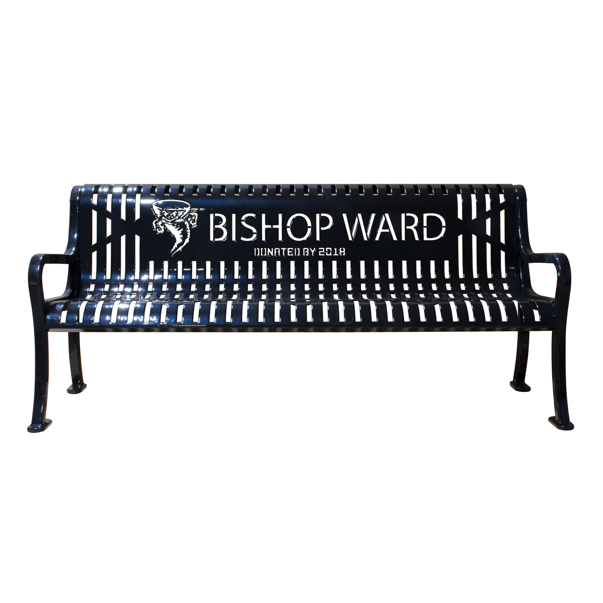 Personalized Diamond Pattern Bench