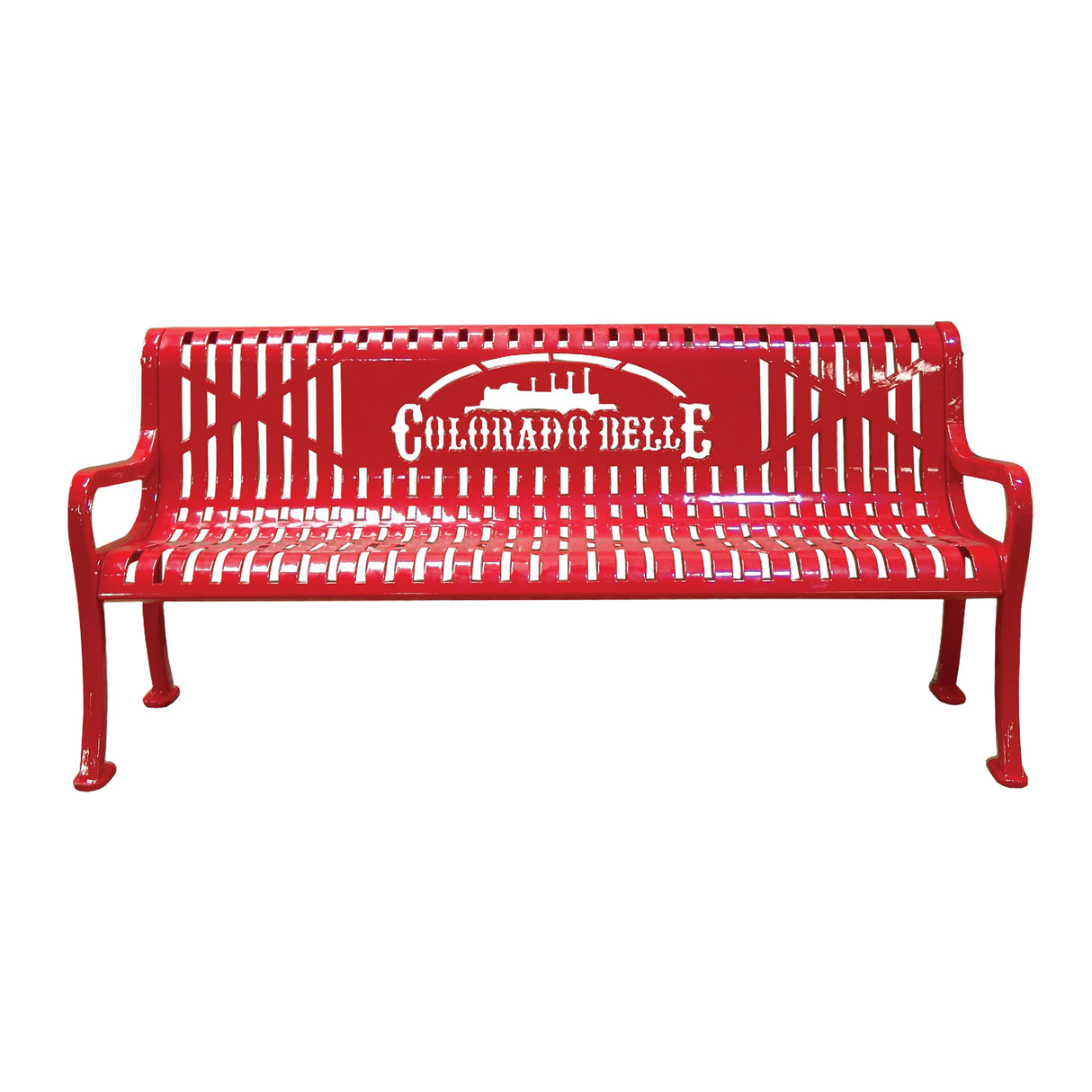 Personalized Diamond Pattern Bench