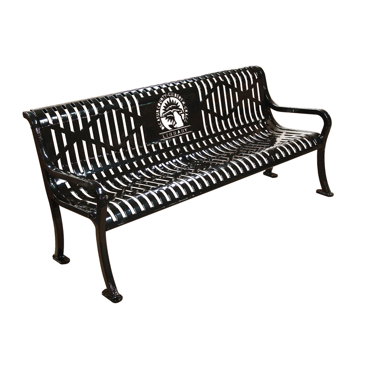 Personalized Diamond Pattern Bench
