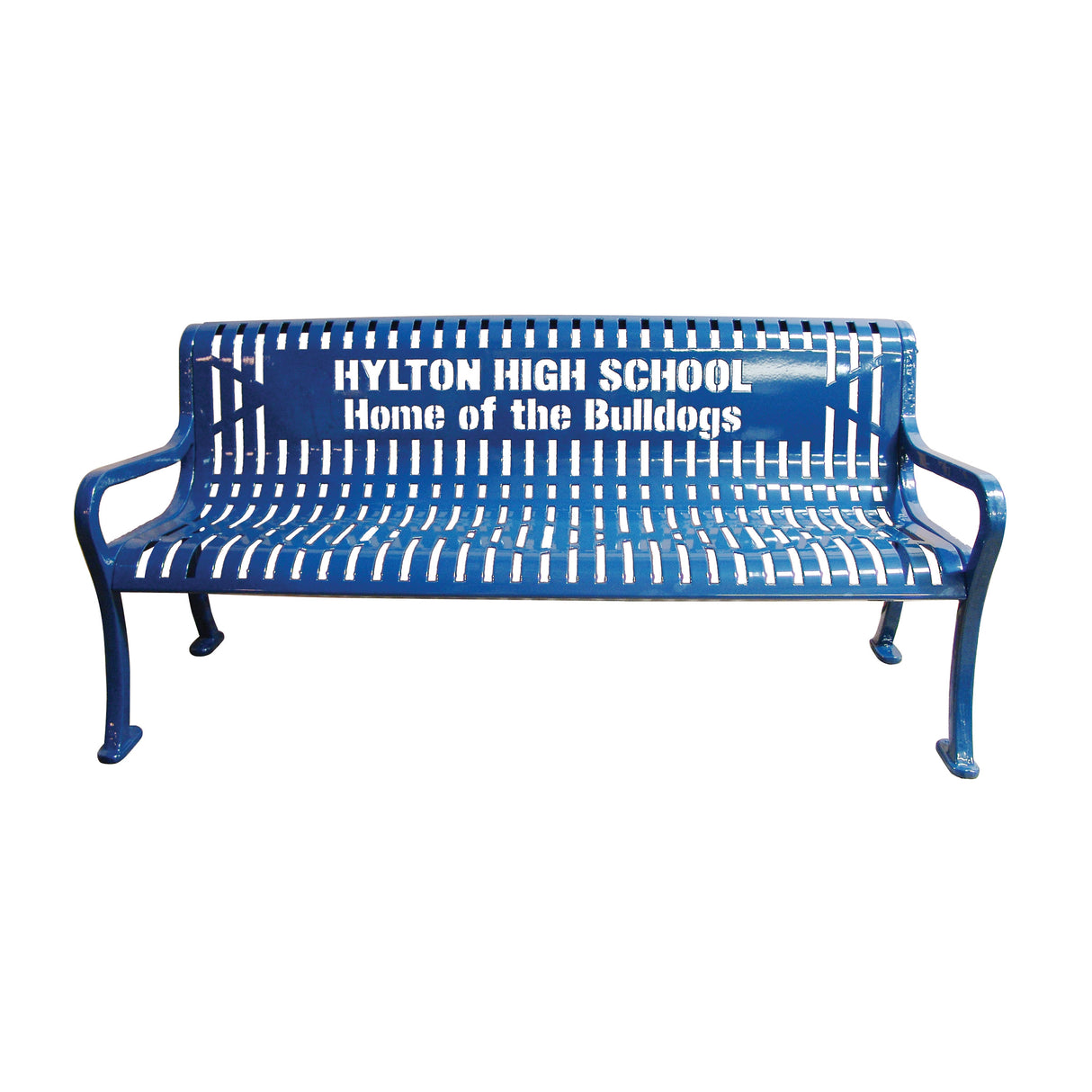 Personalized Diamond Pattern Bench